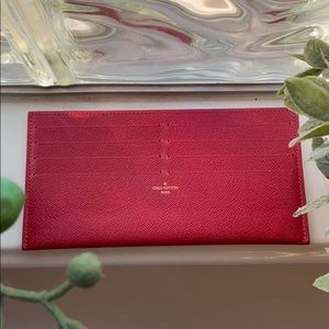 ✳️Louis Vuitton✳️ Felicie Insert, Red! Authentic!